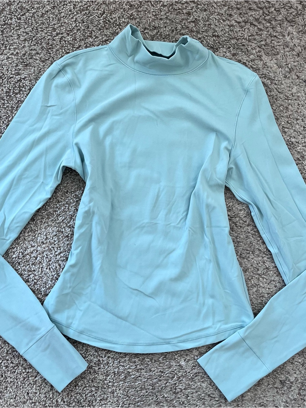 Aerie Long Sleeve Mock Neck Top